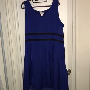 Ann Taylor Loft Blue Dress size 16
